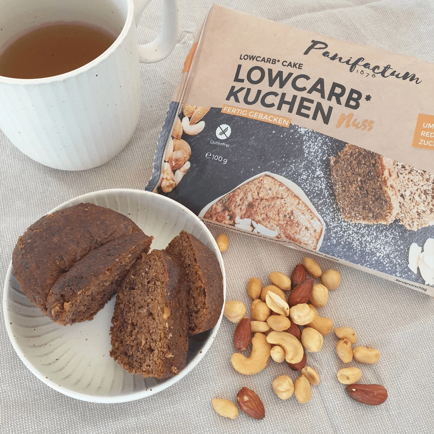 Low Carb Kuchen Nuss *